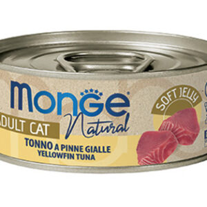 Monge Jelly - Wet Cat Yellowfin tuna in jelly 80g