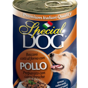 Special dog šunų konservai, gabalėliai su vištiena 720g