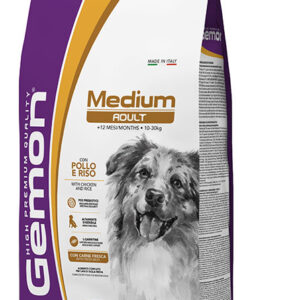 Gemon medium adult visavertis pašaras suaugusiems šunims su vištiena 3kg