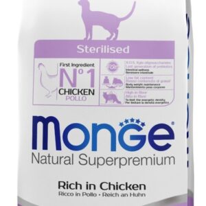 Monge Dry Cat Adult Sterilized 10kg