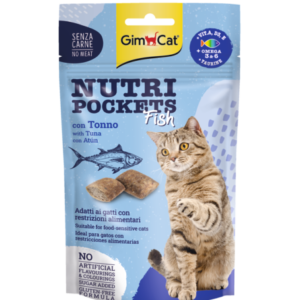 GIMCAT NUTRI POCKETS Fish with Tuna 60g