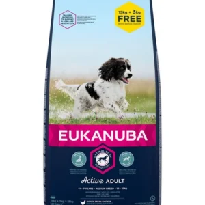 Eukanuba Adult Medium Breed 18kg