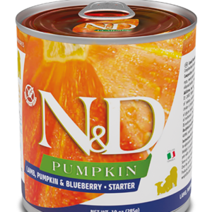 FARMINA N&D PUMPKIN - DOG Wet Lamb Pumpkin&Blueberry STARTER 285 g