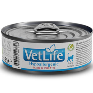 FARMINA VET LIFE - CAT Wet HYPOALLERGENIC Pork&Potato 85 g