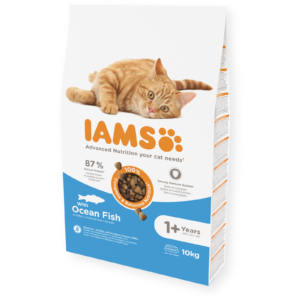 IAMS Adult Cat (žuvimi) 10kg