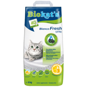 Biokat's Bianco Fresh Extra 8kg sušokantis kraikas katėms