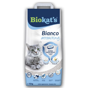 Biokat's Bianco Attracting sušokantis kraikas katėms 10kg