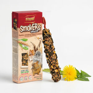 Vitapol Smakers skanėstas triušiams ir graužikams su jogurtu ir kiaulpienėmis 90g