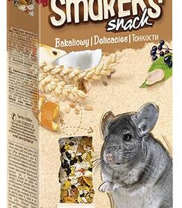 Vitapol Smakers su džiovintais vaisiais ir riešutais skanėstas šinšiloms 90g