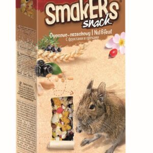 Vitapol Smakers® degu su vaisiais, riešutais ir rožių žiedlapiais