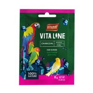 Vitapol Vitaline natūrali anglis paukščiams 8g