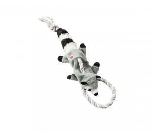 Žaislas Skinneez meškėnas su virve 35