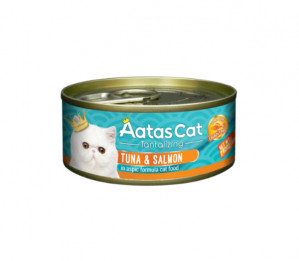 Aatas Cat Tantalizing konservuotas pašaras katėms Tuna&Salmon 80 g