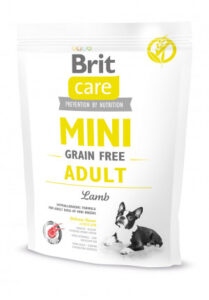Brit Care Mini Adult Lamb sausas pašaras mažų veislių šunims su ėriena 400 g