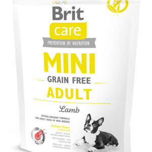Brit Care Mini Adult Lamb sausas pašaras mažų veislių šunims su ėriena 400 g