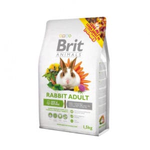 Brit Animals maistas suaugusiems triušiams 1,5kg