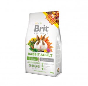 Brit Animals maistas suaugusiems triušiams 300g (galiojimas iki 2026.06.11)