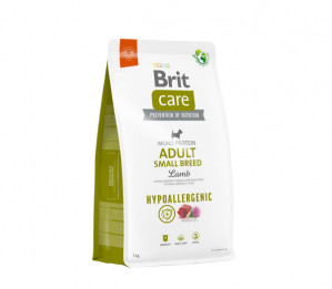Brit Care Hypoallergenic Adult Small Breed Lamb&Rice sausas pašaras šunims su ėriena ir ryžiais 7 kg (galiojimas iki 2026.07.31)