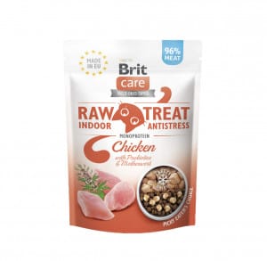 Brit Care Cat Raw skanėstas katėms Indoor Antistress 40g