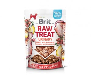 Brit Dog Raw freeze-dried Urinary Turkey skanėstai šunims 40 g