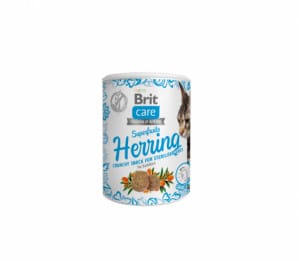 Brit Care Cat skanėstas Superfruits Herring 100 g
