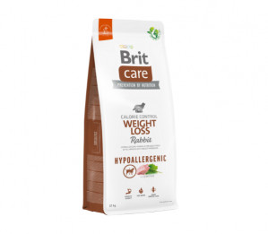 Brit Care Hypoallergenic Weight Loss Rabbit sausas pašaras šunims su triušiena 12 kg