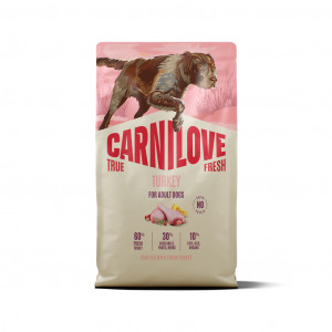 CARNILOVE TRUE FRESH Dog Turkey sausas pašaras šunims 4 kg