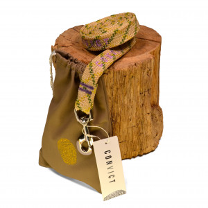 CONVICT pavadėlis kavos spalvos