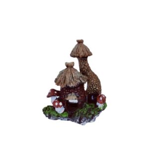 Dekoracija akvariumui Grybas-namelis