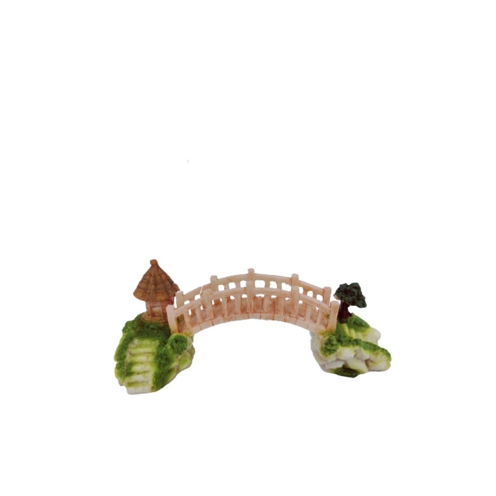 Dekoracija akvariumui Tiltas