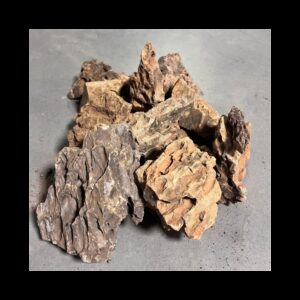 Dekoracija akvariumui akmenys 15-25 cm