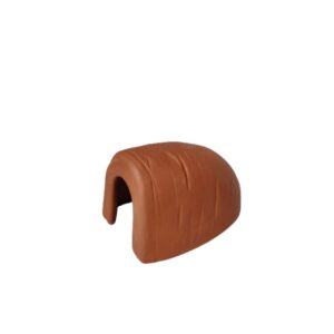 Dekoracija akvariumui keraminis tunelis su skylutėmis