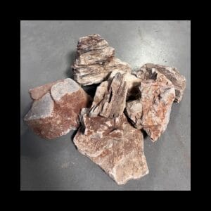 Dekoracija akvariumui sluoksniuoti akmenys 15-25 cm