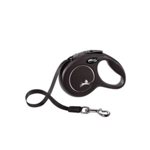 Flexi New Classic L automatinis pavadys juodas