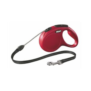 Flexi New Classic S automatinis pavadys raudonas