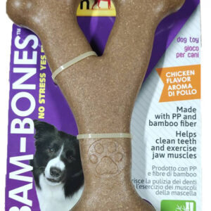 GimDog Bam-Bones bambukinis kaulas (vištienos skonio) 13