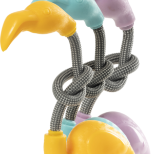 Gimdog FLAMINGO įv. spalvų žaislas šuniui