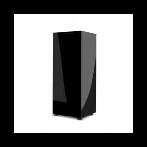 Glossy 50 spintelė stačiakampė juoda