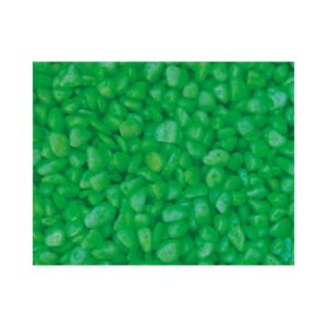 Gruntas akvariumui šviesiai žalias 3-5 mm