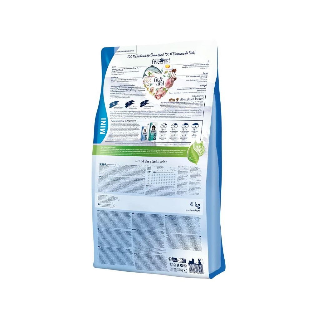 Happy Dog Mini Puppy pašaras jauniems šuniukams, 4 kg - Image 4