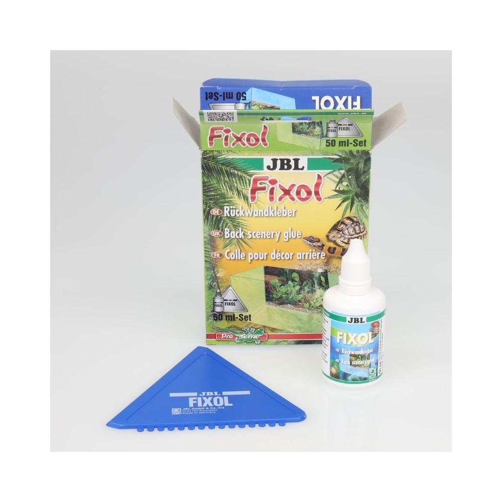 JBL Fixol klijai akvariumo dekoratyvinio fono priklijavimui 50 ml - Image 2