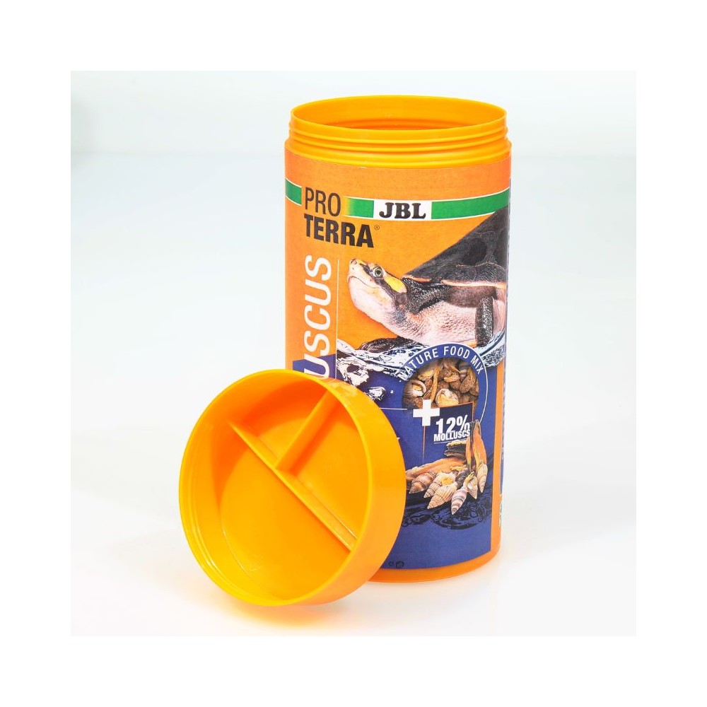 JBL ProTerra pašaras vėžliams Molluscus, 250 ml - Image 3