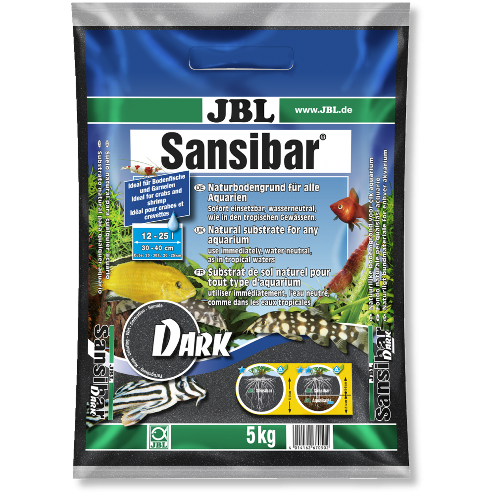 JBL gruntas Sansibar Black 5 kg (0