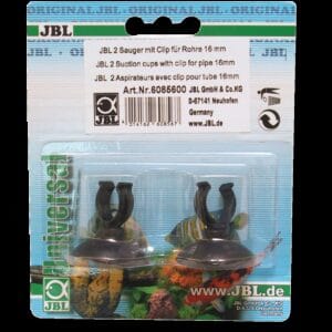 JBL siurbtukai su laikikliais 16 mm (2 vnt.)