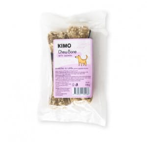 Kimo Chew Bone with Salmon skanėstas – kaulas šunims su lašiša 230g