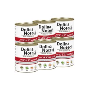 Konservai šunims su jautiena Dolina Noteci Premium