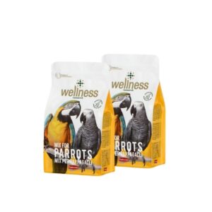 Lesalas didžiosioms papūgoms Wellness Pappagalli 2x750 g