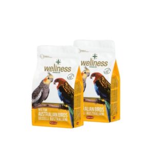 Lesalas vidutinėms papūgoms Wellness Uccelli Australiani 2x850 g