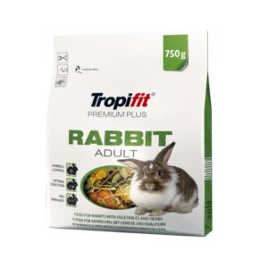 Maistas triušiams Tropifit Premium Plus Rabbit Adult 750 g