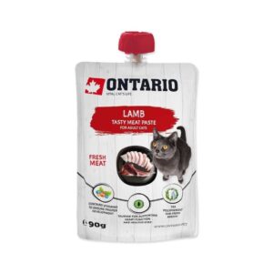 Ontario drėgnas suaugusių kačių maistas su ėriena